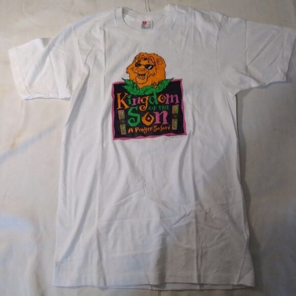 DS Vintage Kingdom Of The Son Christian Jesus Tee - Picture 2 of 8